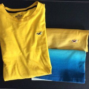 2 Hollister T-Shirts Size Small - Great Condition!